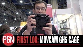 FIRST LOK: Movcam cage for Panasonic Lumix GH5 at NAB 2017