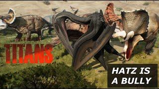 Making everyone hate hatz - Path of Titans hatzegopteryx combat