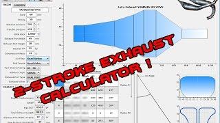 RacingSM Software || 2-Stroke Exhaust Calculator (LuFo)