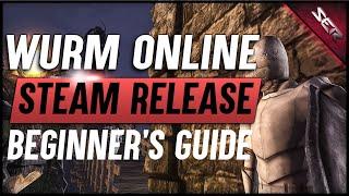 Wurm Online Sandbox MMO ► Steam Release Beginner's Guide (Tips & Tricks, Game Introduction)