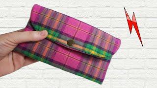 ⭐Stylish wallet in 1 seam! It is sewn in 5 minutes, and the beauty is incredible!