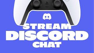 How to Stream Discord Party Chat on your PS5 Twitch Stream Using Lightstream