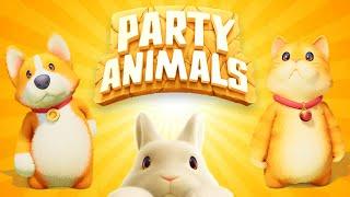 ЗВЕРИНЫЙ СПОРТ КООП-СТРИМ Party Animals #2