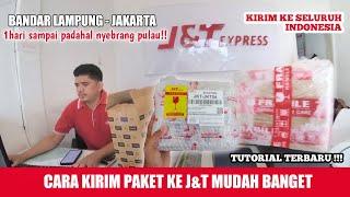 cara kirim paket lewat J&T , cara mengirim paket , cara mengirim barang lewat J&T