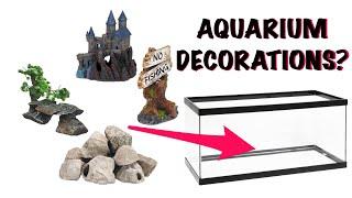 Decorating Your New Aquarium