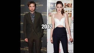 Robert Pattinson Vs Kristen Stewart Through The Years  #shorts #robertpattinson #kristenstewart