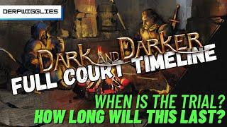 Dark and Darker Court Case - When is the Tri Court Timeline