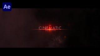 Cinematic Title Animation in After Effects | Step-by-Step Tutorial