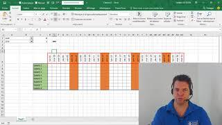 Créer un calendrier automatique dans Excel 