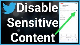 How To Turn Off Twitter Sensitive Content