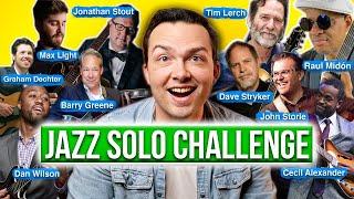 10 GUITARISTS SOLO OVER THE SAME JAZZ STANDARD!