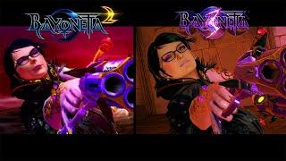 The Witch of Genesis (Bayonetta 2 vs Bayonetta 3) Comparison/Showcase