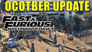 Fast & Furious October Construction Update | Universal Studios Hollywood