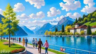 Lugano SwitzerlandWalking In Most Charming Swiss City _ Lake Lugano