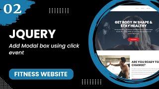 jQuery #2 - Add Modal box using click event
