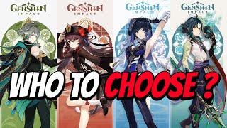 Alhaitham Vs Yelan Vs Hu Tao Vs Xiao | Who Should You Pull? (Genshin 3.4)