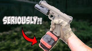 How Long Before They Ban This FULL AUTO Pistol With DRUM MAG? (AAP-01)