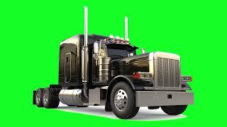 Truck Engine Start Green Screen