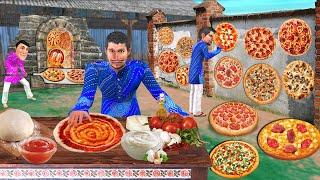 Pizza Deewar Cooking Pizza On Wall Street Food Hindi Kahaniya Hindi Stories Hindi Moral Stories