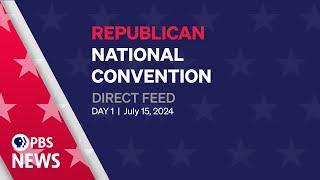 WATCH LIVE: 2024 Republican National Convention Night 1 | Direct feed