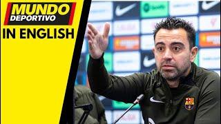 "I DON'T UNDERSTAND ANYTHING!" - XAVI explodes over criticism in FC BARCELONA press conference