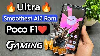 Best Smoothest Android 13 Custom Rom For Poco F1. Super Smooth + Dolby Atmos + Mi Camera