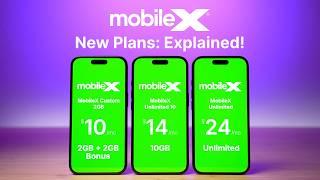 MobileX New Plans Explained! Unlimited Priority Data for Under $25