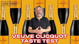 Is Veuve Clicquot Champagne WORTH It? | Sommelier Tastes America's Most Popular Champagne