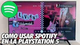 Como Escuchar Spotify en la Playstation 5