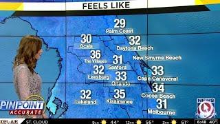 Cold blast hits Central Florida