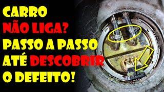 Carro NÃO LIGA? Passo a Passo até Descobrir o Defeito!