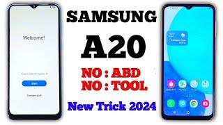 Samsung A20 FRP Bypass Without PC 2024 | SM-A207F Google Account Bypass Android 11 New Trick