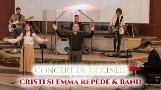 Concert de colinde susținut de Cristi și Emma Repede & Band