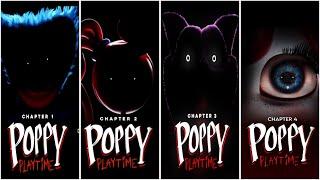 Trailers Comparison: Poppy Playtime Chapters 4 Chapter 3 Vs Chapter 2 Vs Chapter 1
