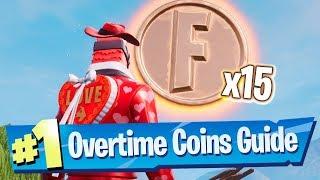 Collect Coins in Featured Creative Islands - Overtime Challenges - Fortnite Battle Royale