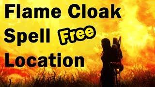 Skyrim: How to get Flame Cloak Destruction Spell (FREE Location)