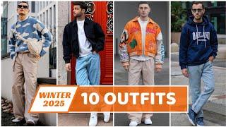 10 Latest Winter Outfit Ideas for Men 2025 | Men's Fashion