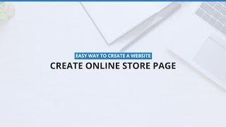 Create Store Page