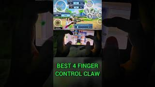 PUBG BEST 4 FINGER CLAW   CONTROL SETTINGS #shorts #pubgmobile