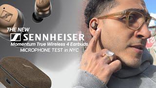 Sennheiser MOMENTUM True Wireless 4 Noise-Canceling Earbuds - Microphone test