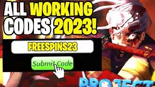 *NEW* ALL WORKING CODES FOR PROJECT SLAYERS IN JUNE 2023! ROBLOX PROJECT SLAYERS CODES