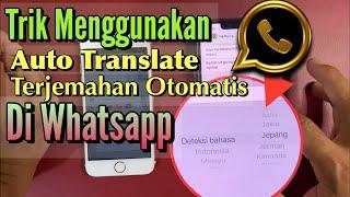 Trik Menggunakan Translate di Whatsapp