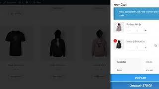 Floating Cart Pro for WooCommerce - Popup Content Settings is Default