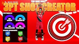 BEST 3PT SHOT CREATOR BUILD ON NBA 2K21! RARE BUILD SERIES VOL. 19