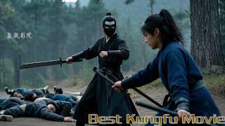 Kung Fu Movie!A masked expert kills ten with one move,but a kung fu boy defeated him with one move!