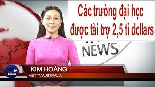 TIN ÚC CHÂU 1PM 19-12-2024: Các trường đại học được tài trợ 2.5 tỉ dollars