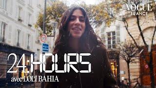 24H with model Loli Bahia in Paris (in the snow) | Vogue France