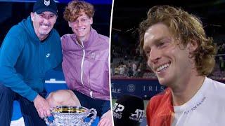 Jannik Sinner Coach Cries Over Andrey Rublev Inspiring Message!