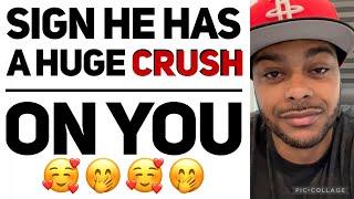 How to tell if a guy likes you body language | Sign he has a real crush on you 
