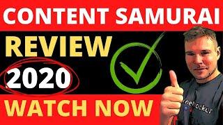 Content Samurai Review 2020  NOW VIDNAMI  How to Make Videos With VIDNAMI